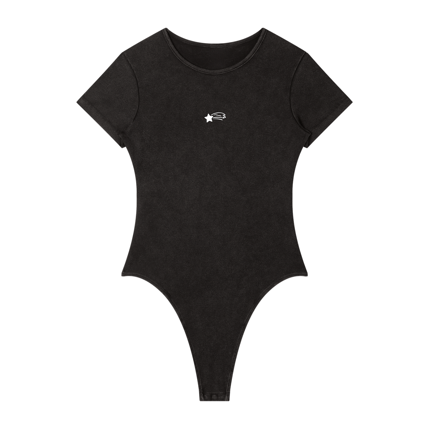 MountainStarGalaxy Women's Mineral Wash Crewneck Bodysuit