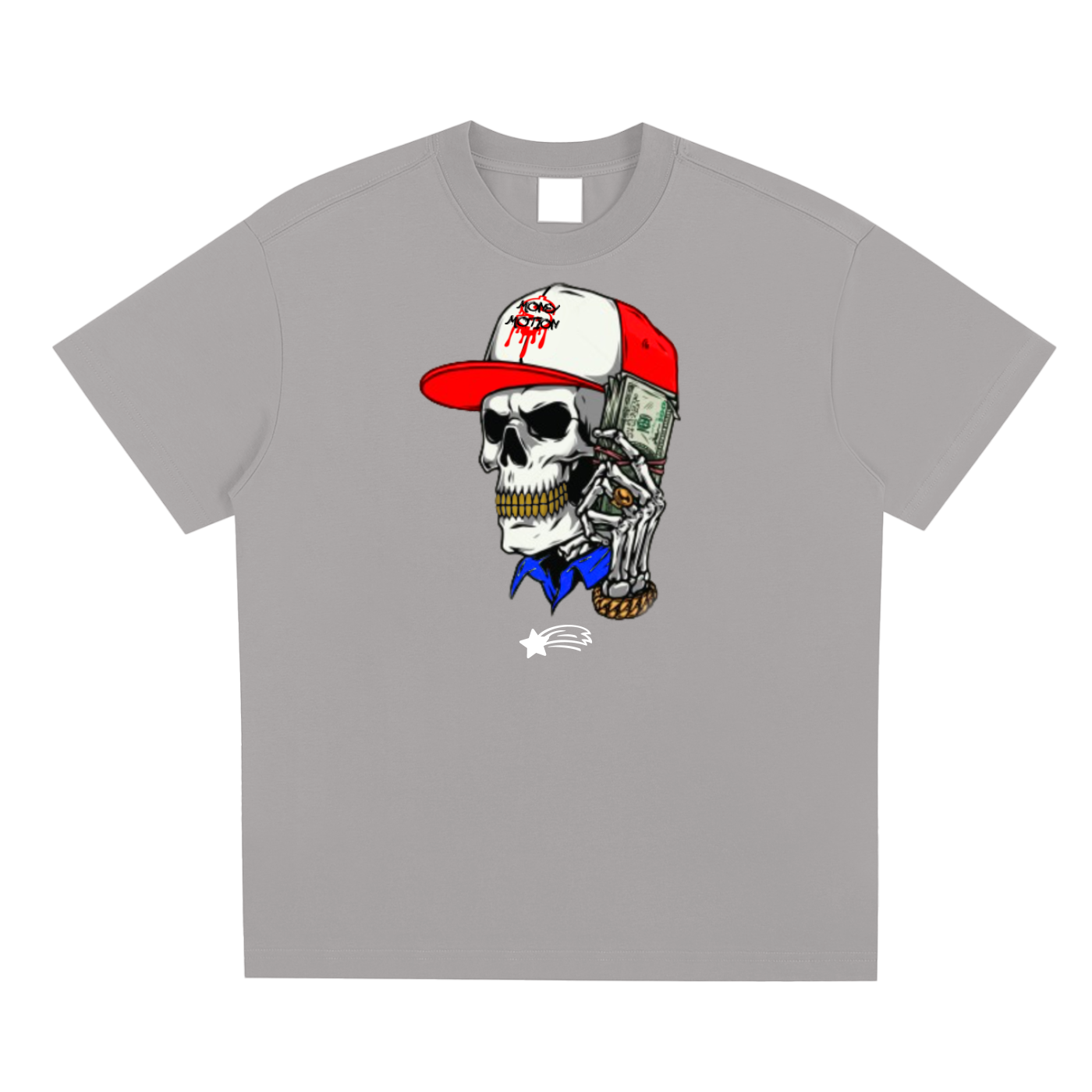 MountainStarGalaxy Unisex Sorona Quick-Dry Cooling Shirt Gray