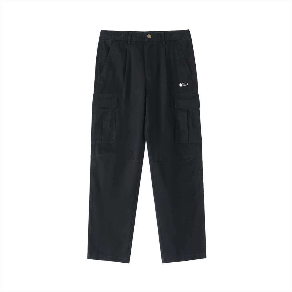 MountainStarGalaxy Men’s Elastic-Waist Cargo Pants