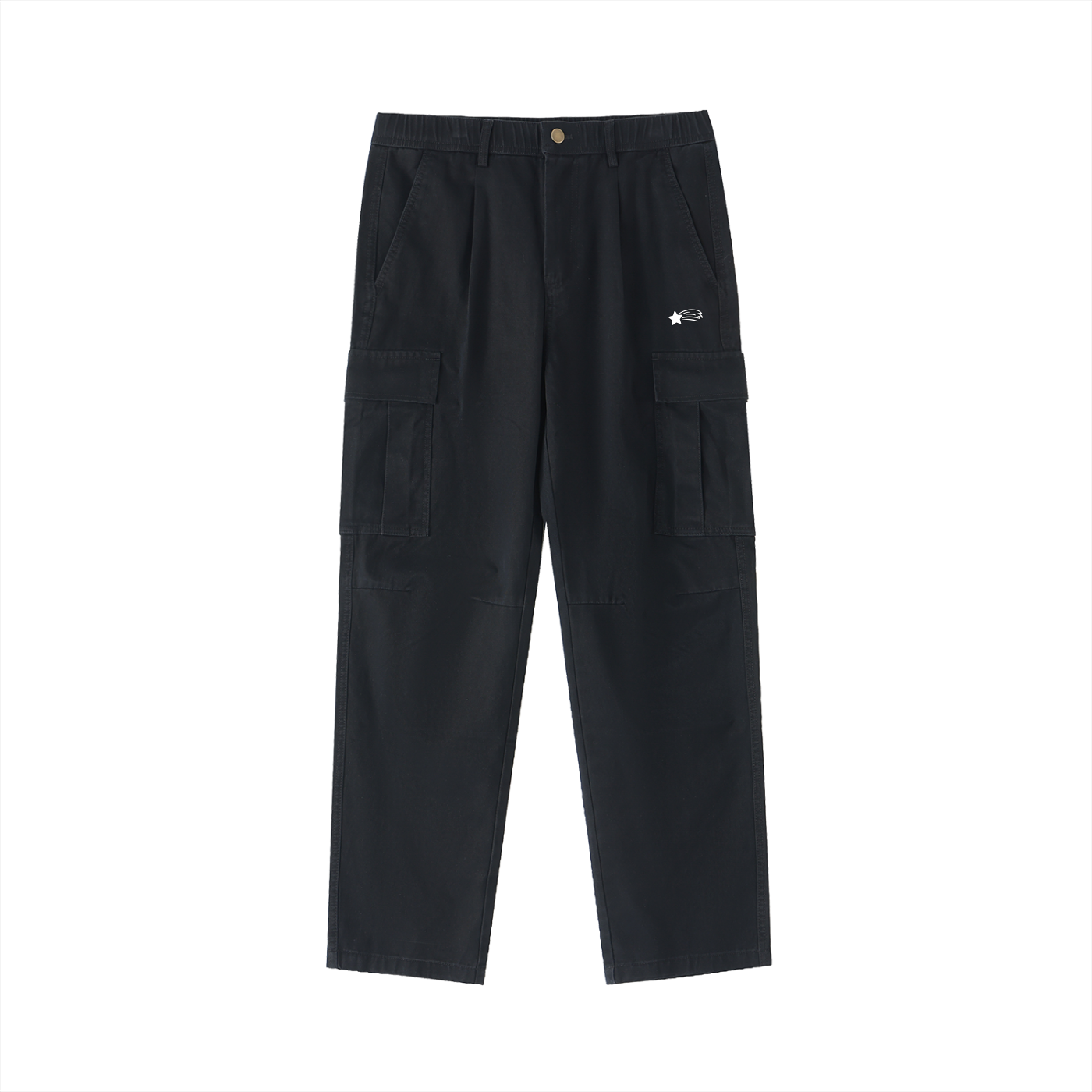 MountainStarGalaxy Men’s Elastic-Waist Cargo Pants