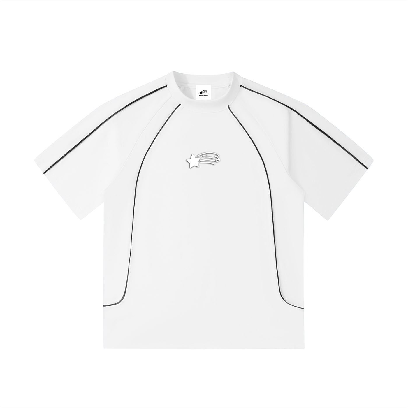MountainStarGalaxy Contrast Stitch Raglan T-Shirt