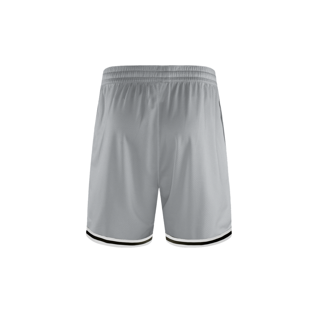 MountainStarGalaxy Men’s Classic Stripe Trim Basketball Shorts Black