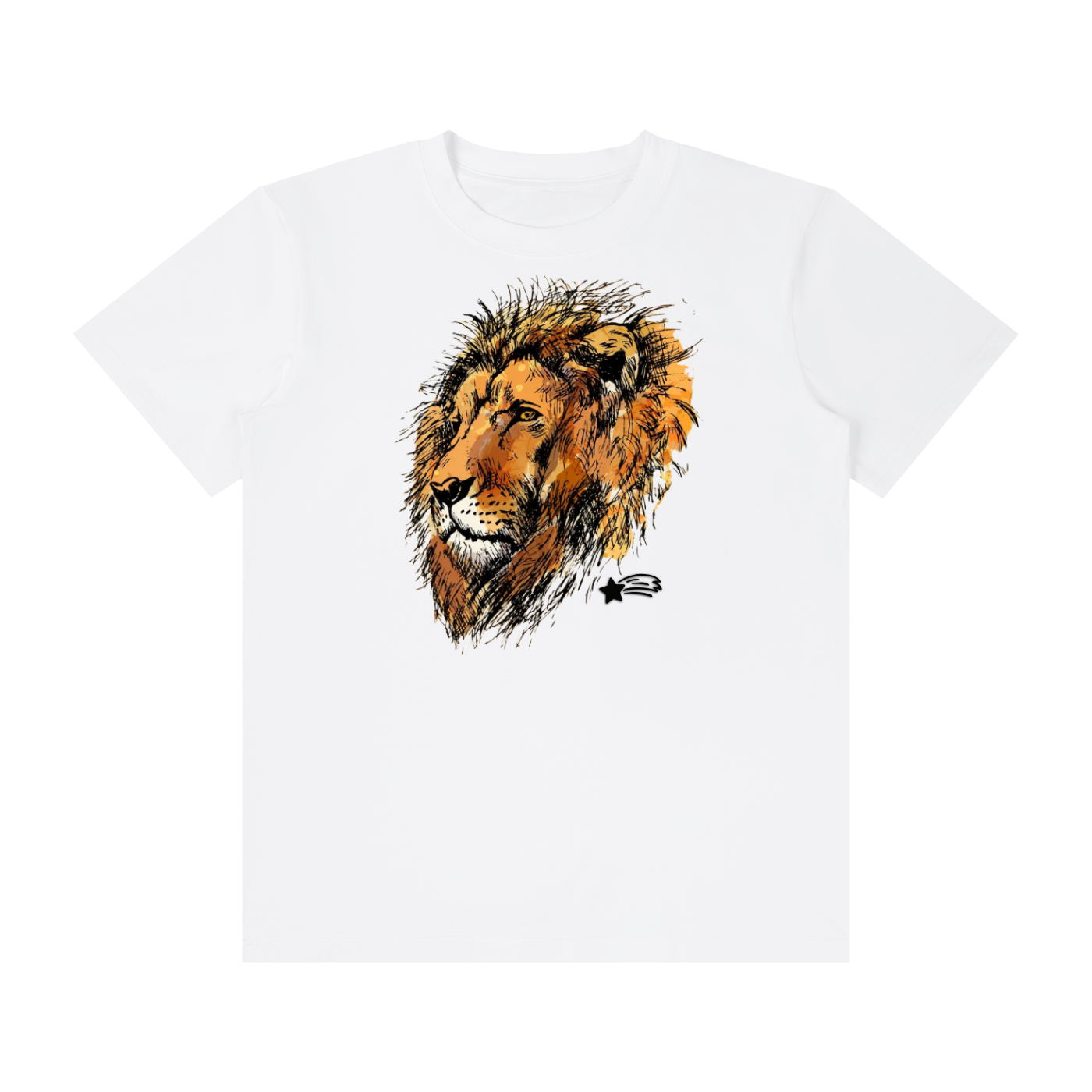 MountainStarGalaxy Unisex Classic Crew Neck Cotton T-Shirt