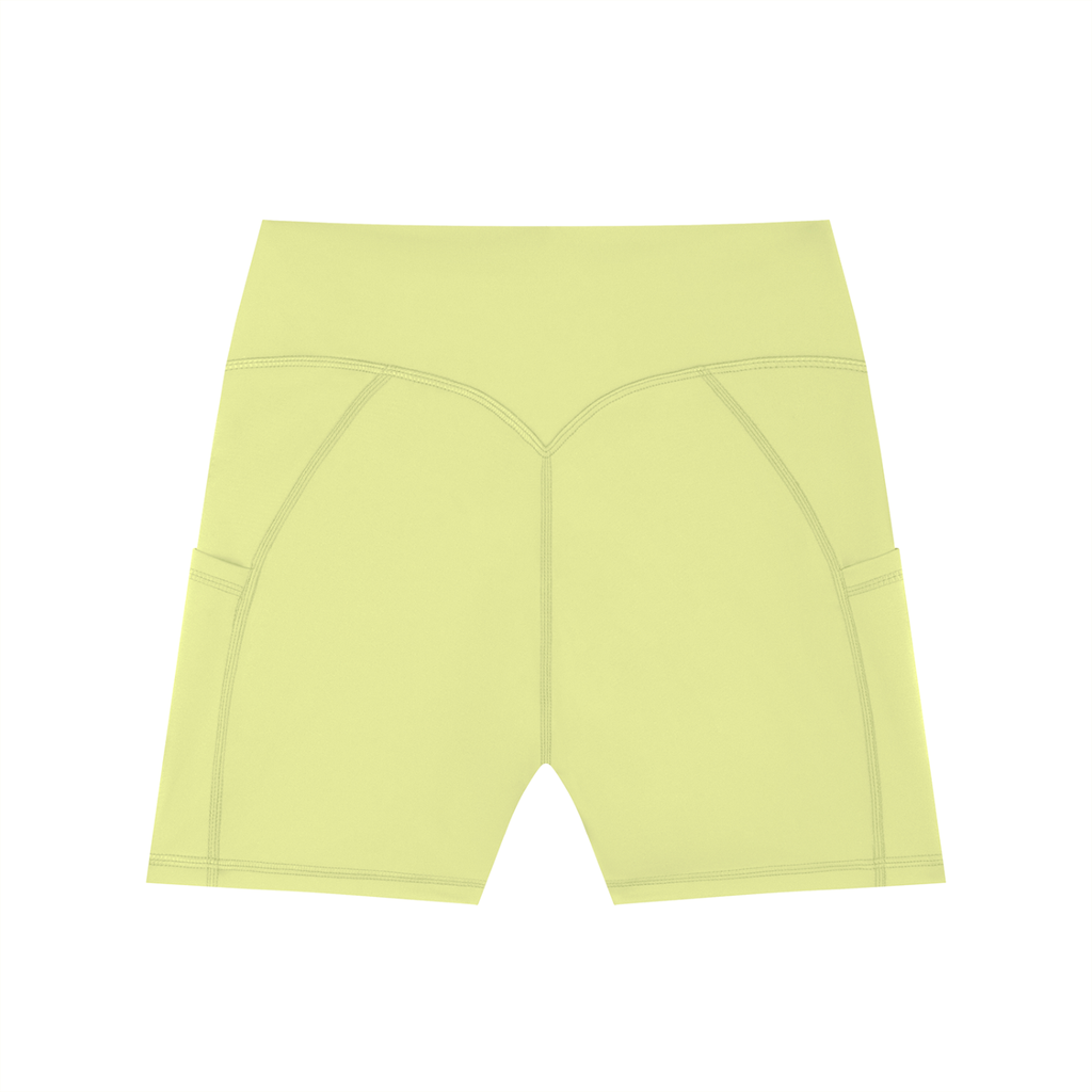 MountainStarGalaxy Women's High-Waisted Pocket Biker Shorts