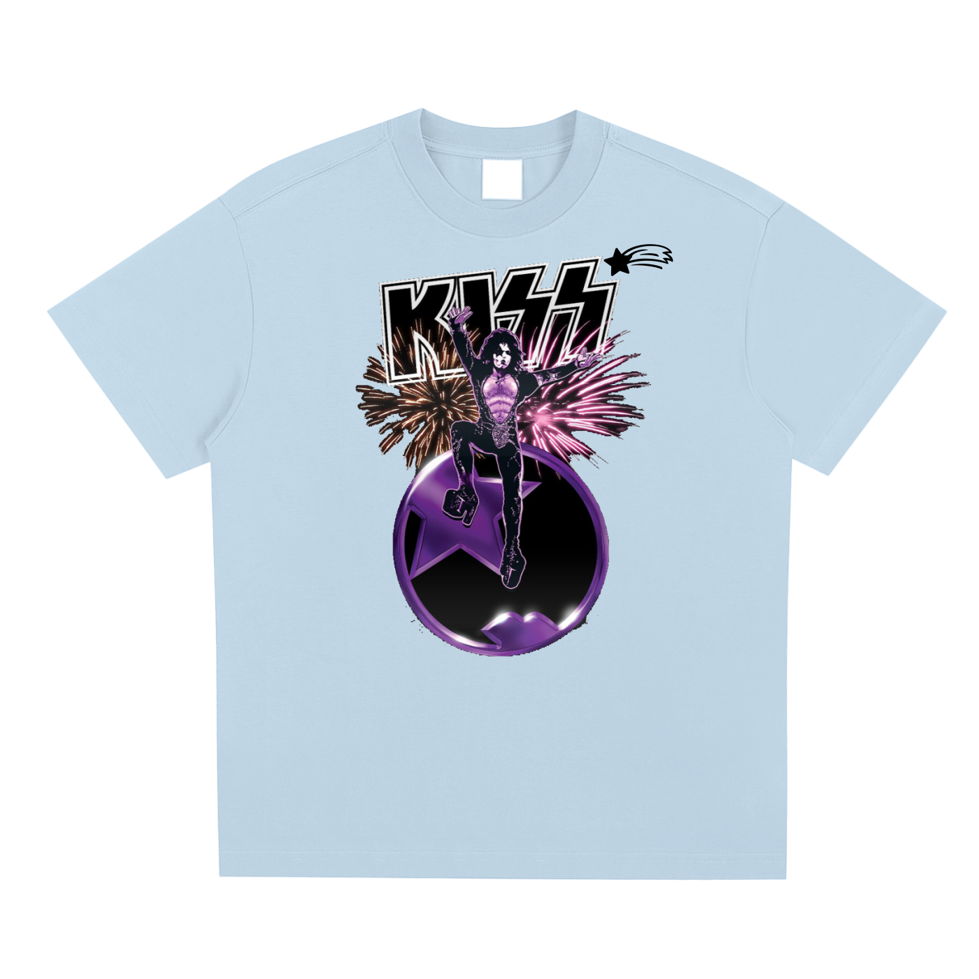 MountainStarGalaxy Sorona Quick-Dry Cooling T-Shirt Sky Blue