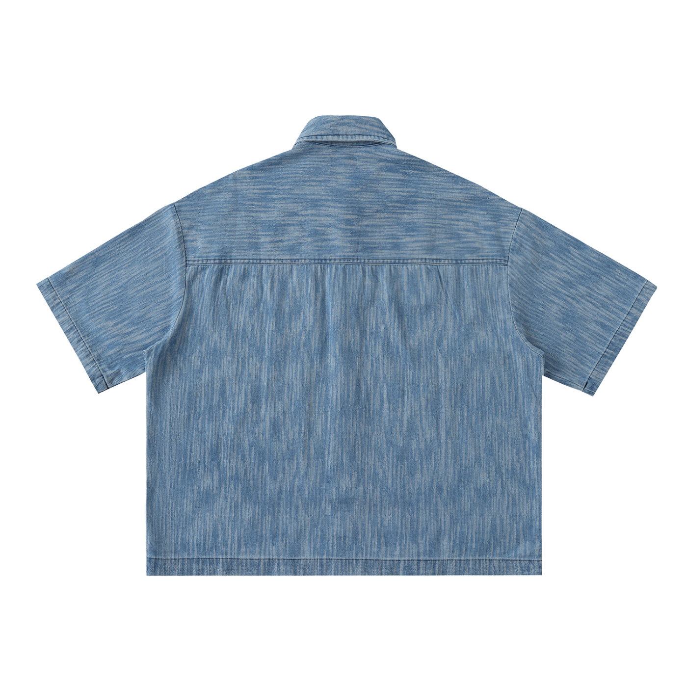 MountainStarGalaxy Distressed Wash Short-Sleeve Shirt