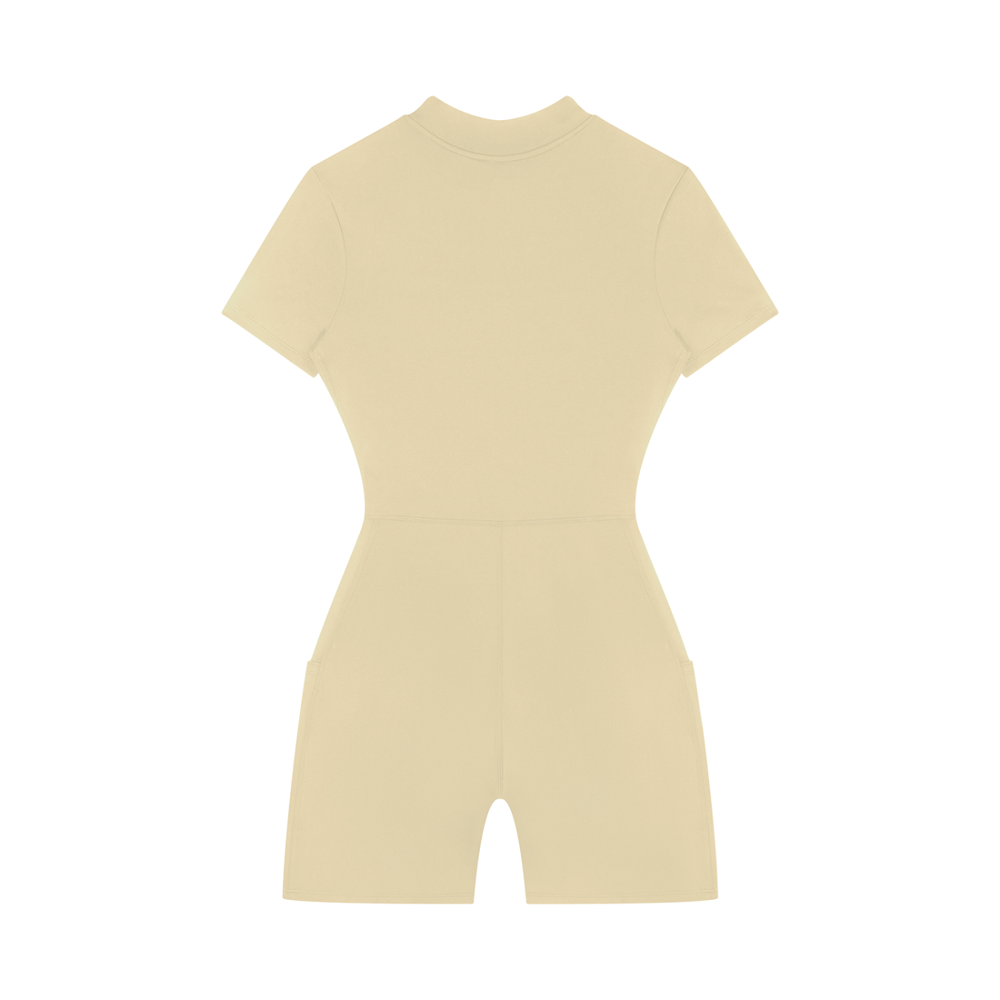 MountainStarGalaxy Women's Quarter-Zip Short Sleeve Romper