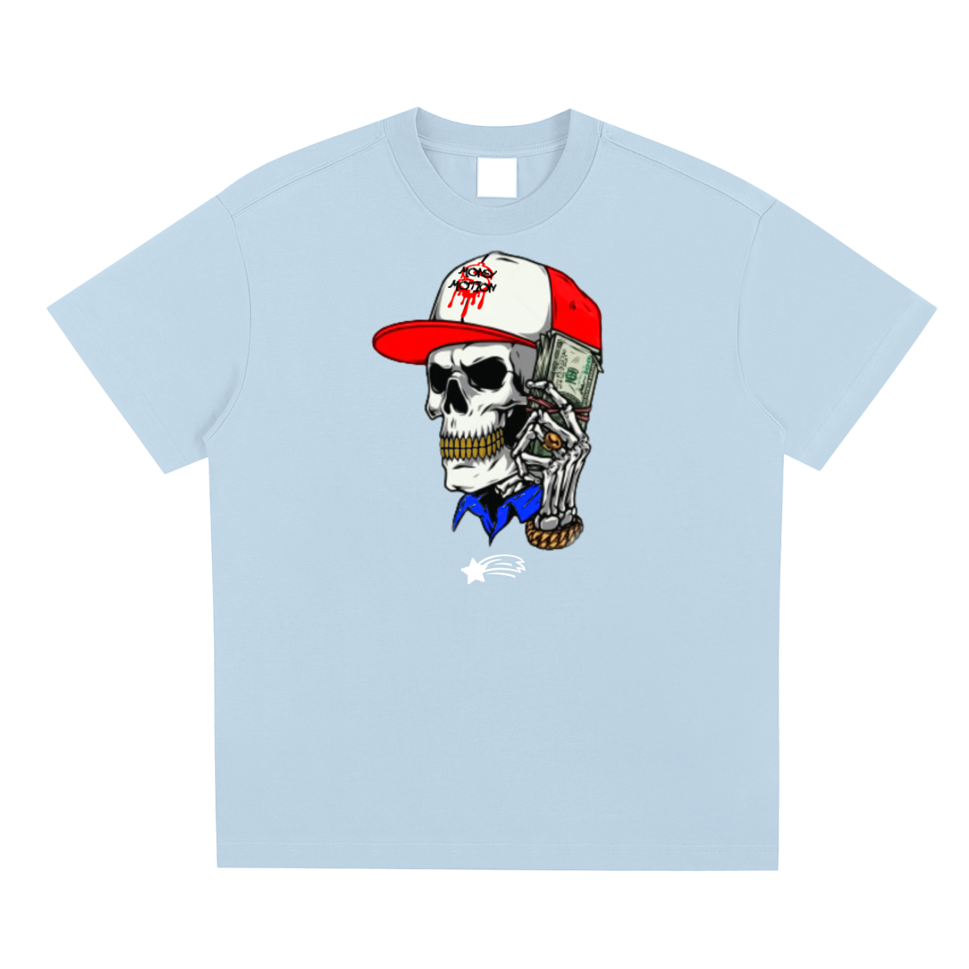 MountainStarGalaxy Unisex Sorona Quick-Dry Cooling Shirt Sky Blue