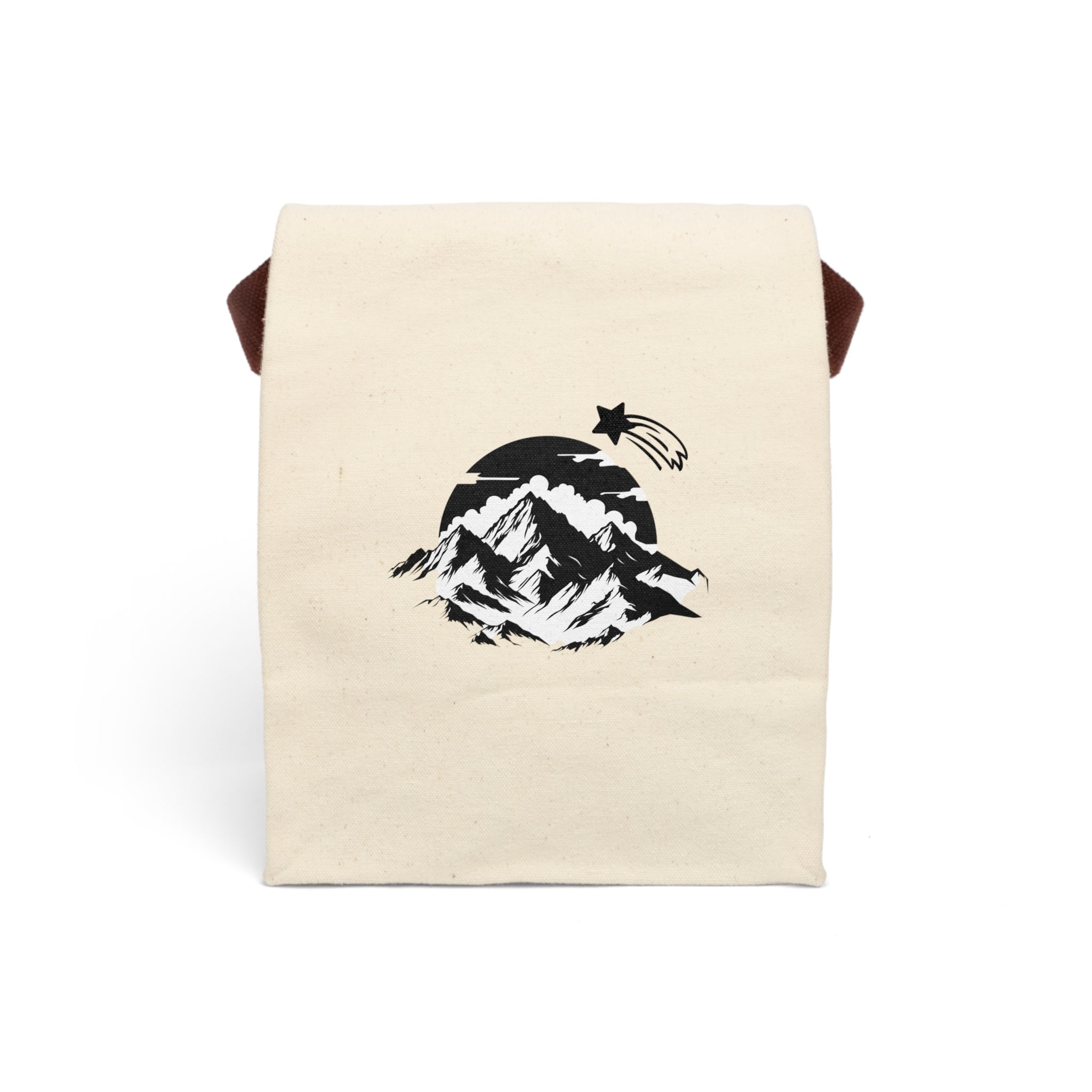 MountainStarGalaxy Lunch Bag 8" x 12.5" x 5.5" Natural