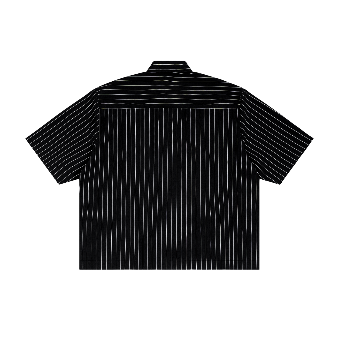 MountainStarGalaxy Unisex Striped Boxy Button-Up Shirt