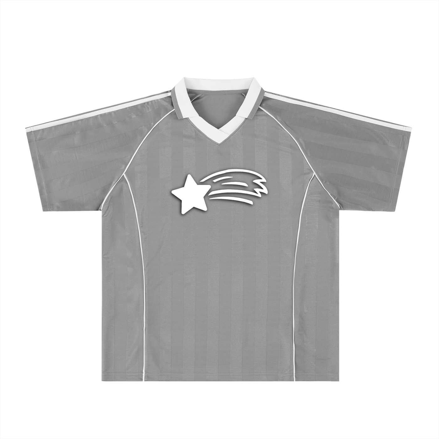 MountainStarGalaxy Shadow Stripe Collared Soccer Jersey