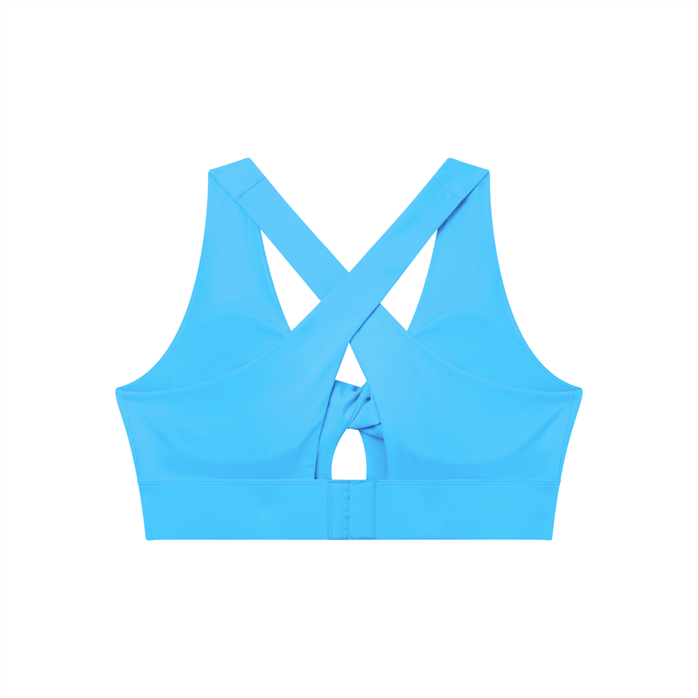 MountainStarGalaxy Women's Twist Front V-Neck Sports Bra