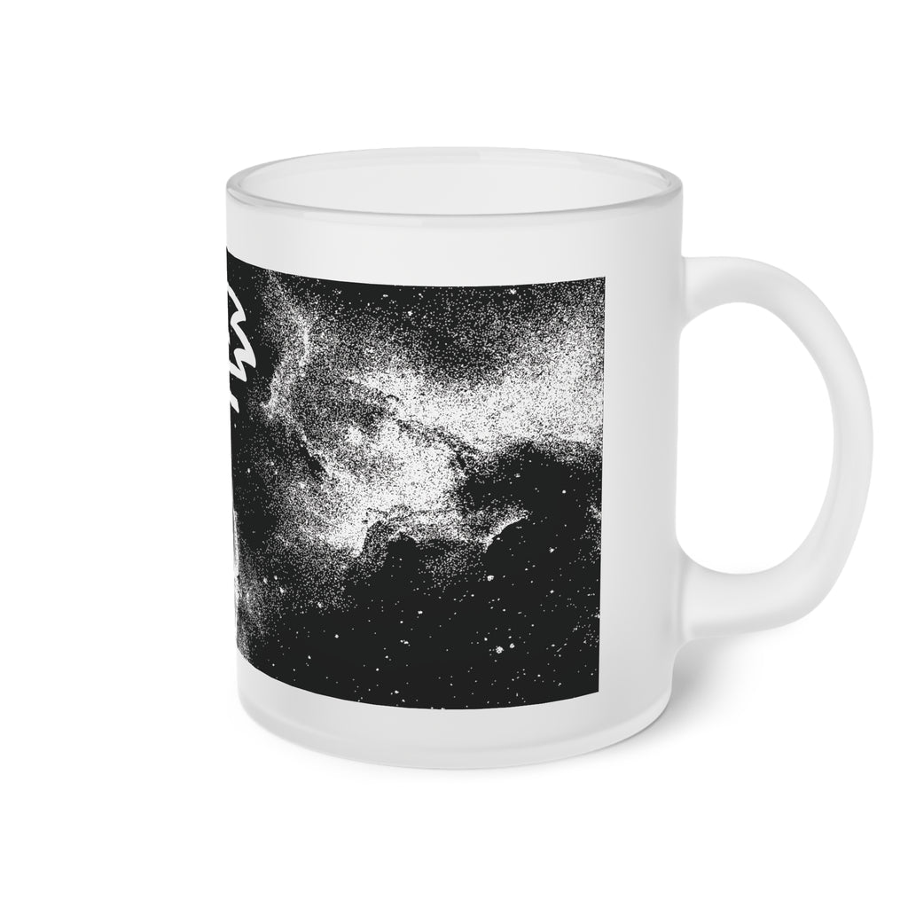 MountainStarGalaxy Frosted Glass Mug 11oz Frosted