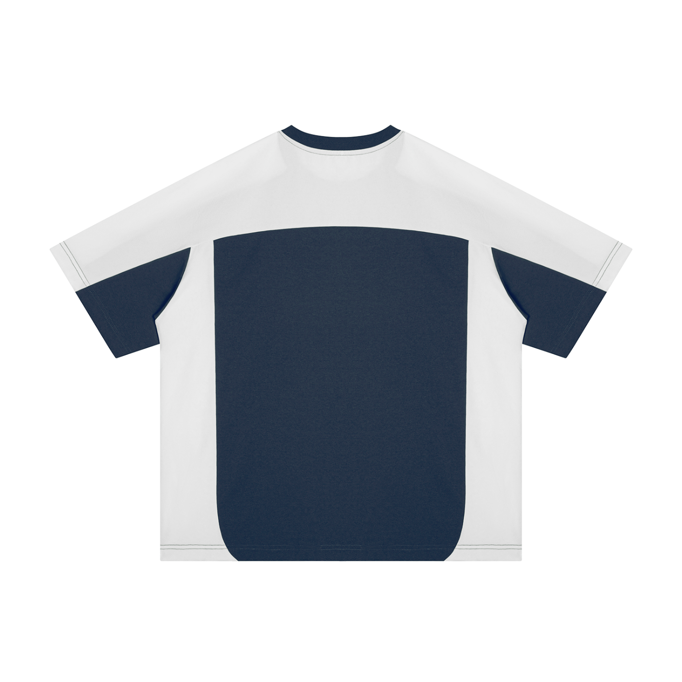 MountainStarGalaxy Color Block Loose T-Shirt