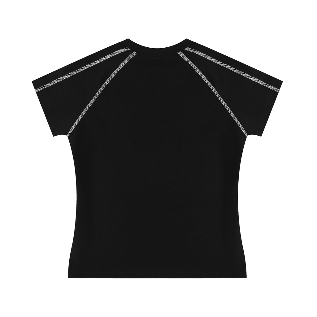 MountainStarGalaxy Women's Contrast Stitch Raglan T-Shirt