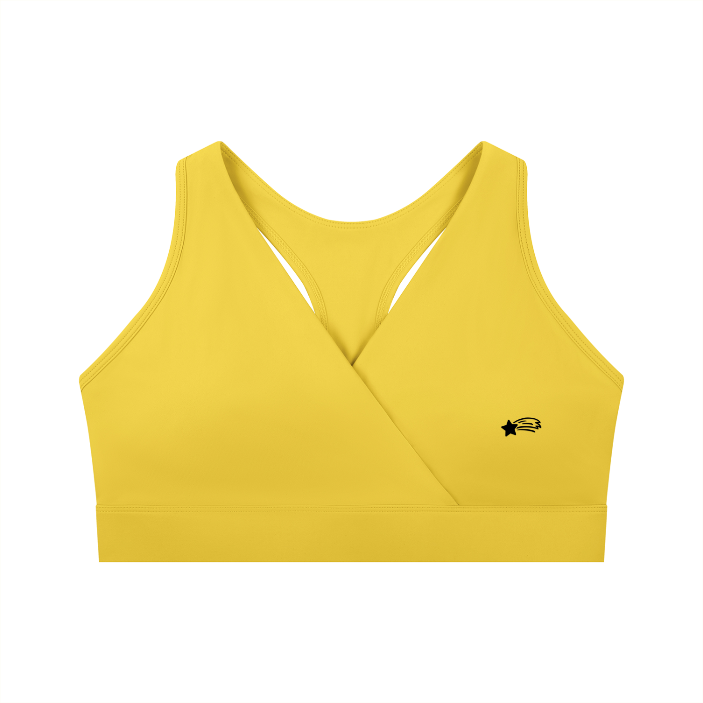 MountainStarGalaxy Women's Crossover V-Neck Sports Bra