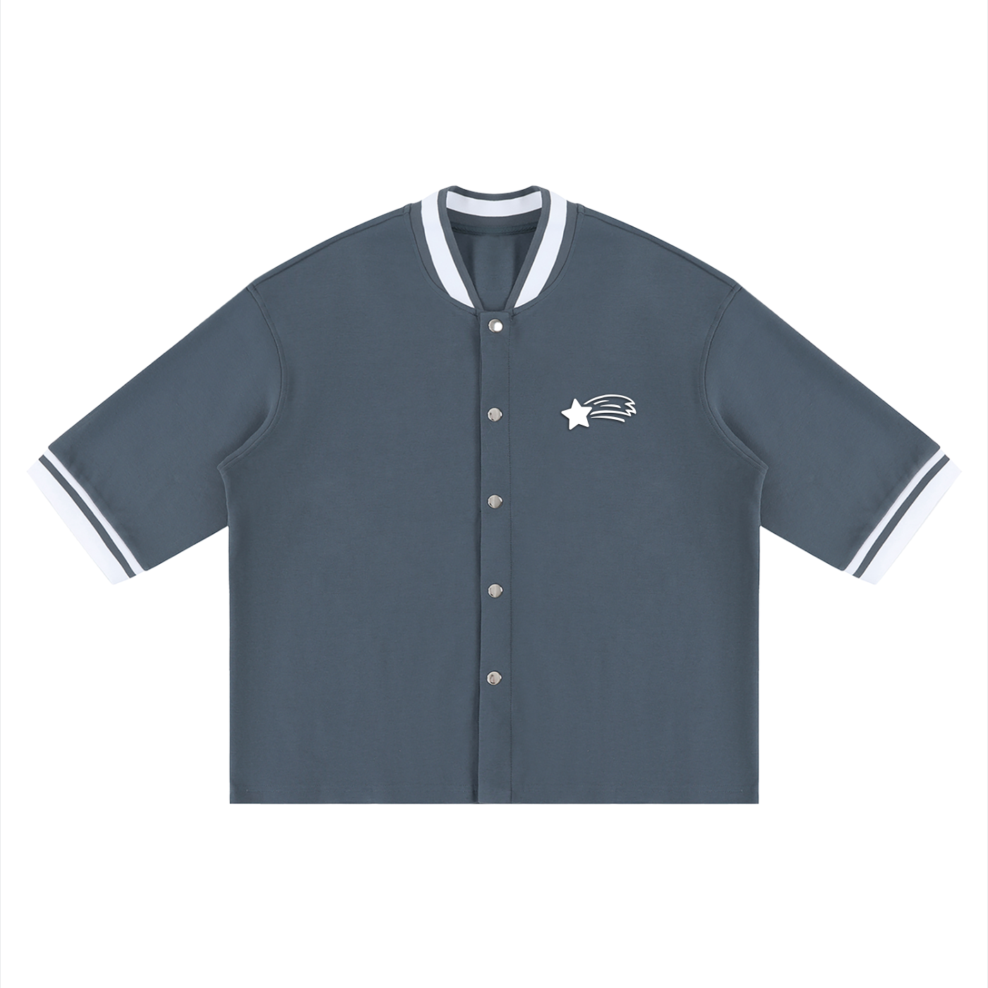 MountainStarGalaxy Unisex Boxy Heavyweight Baseball Jersey