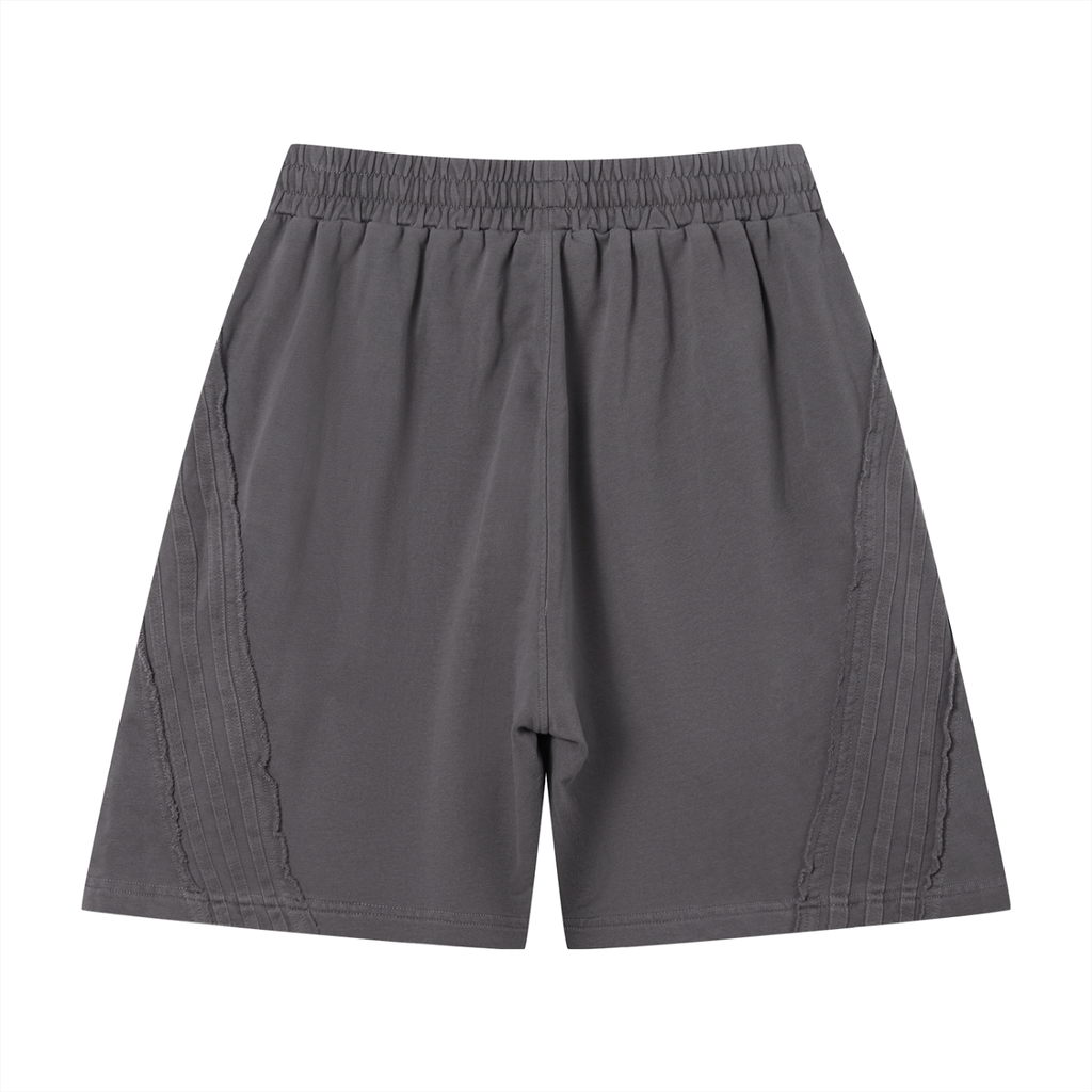MountainStarGalaxy Unisex Vintage Wash Raw Edge Shorts
