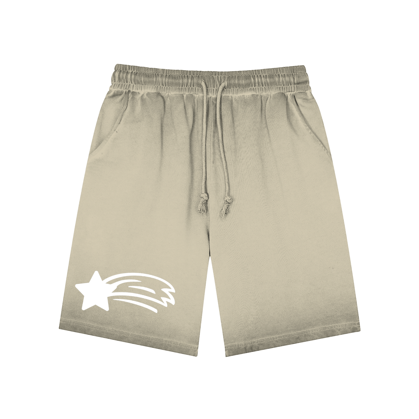 MountainStarGalaxy Unisex Reverse Dyed Sweatshorts Khaki