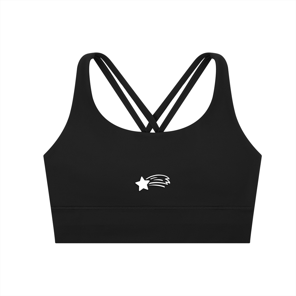 MountainStarGalaxy Women’s Strappy Criss-Cross Sports Bra