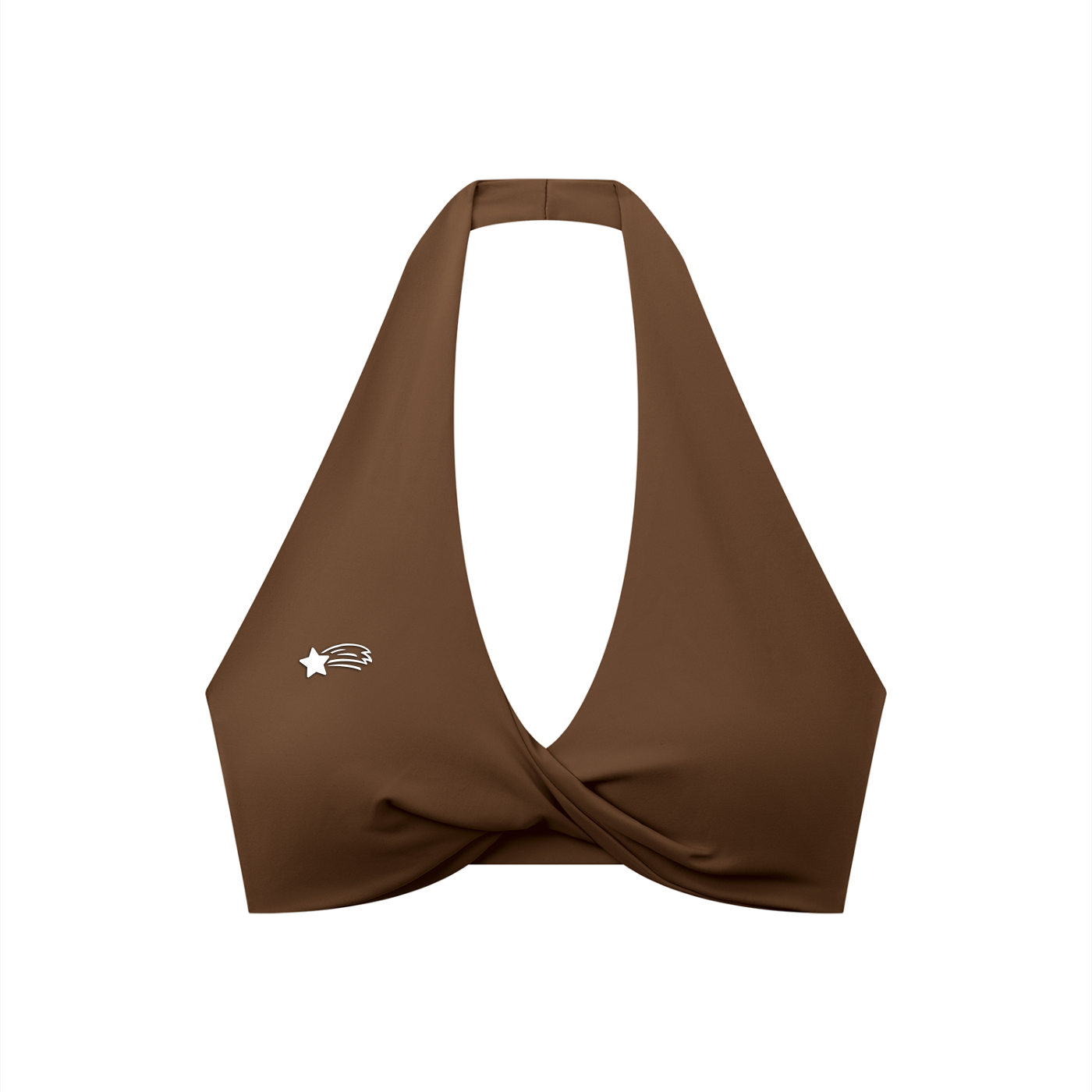 MounyainStarGalaxy Women's Pleated Halter Sports Bra