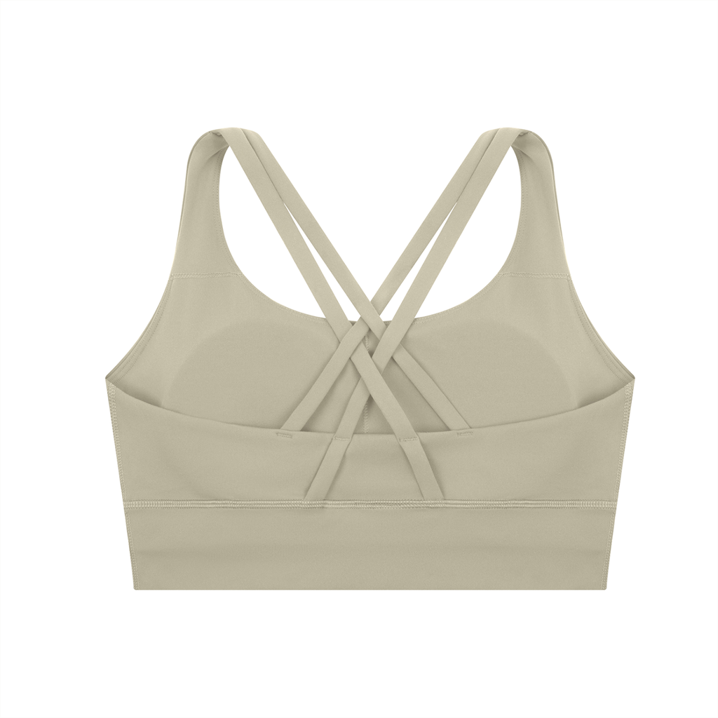 MountainStarGalaxy Strappy Criss-Cross Sports Bra