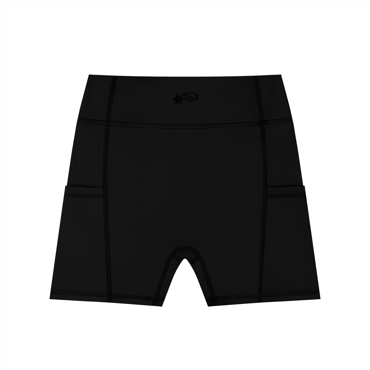 MountainStarGalaxy Women's High-Waisted Pocket Biker Shorts