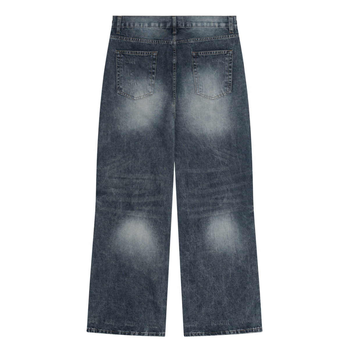 MountainStargalaxy Men's Vintage Wash Denim Jeans