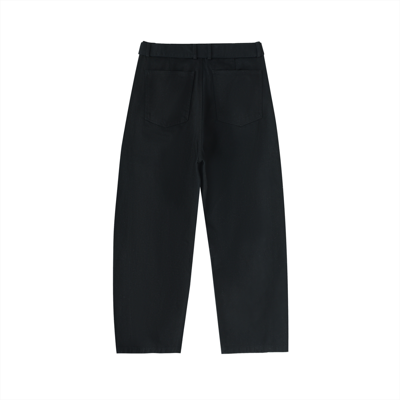 MountainStarGalaxy Women’s Belted Barrel-leg Chino Pants