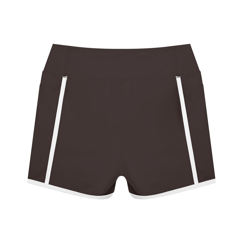 MountainStarGalaxy Women's High Waisted Yoga Biker Shorts