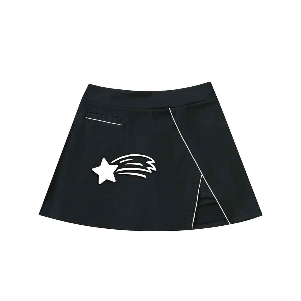 MountainStarGalaxy Women’s High-Waist Pocketed A-Line Skirt
