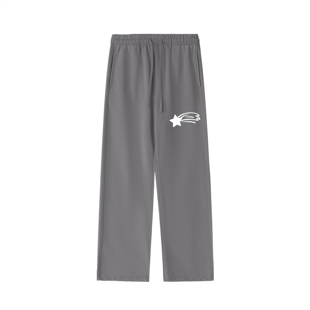 MountainStarGalaxy Unisex Vintage Washed Heavyweight Sweatpants Dark Gray