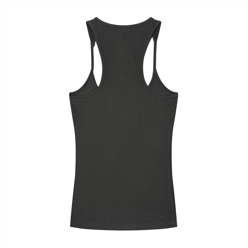 MountainStarGalaxy Women’s Slim Fit Ribbed Racerback Tank Top