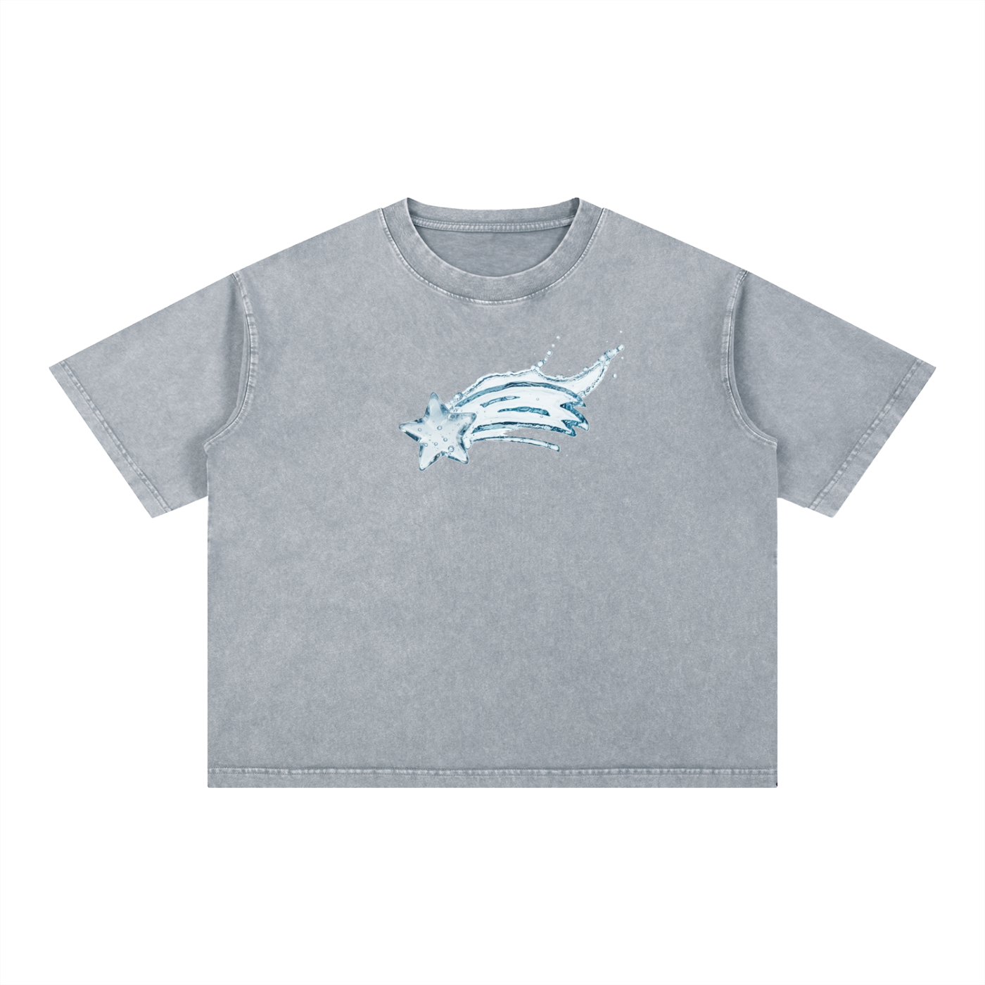 MountainStarGalaxy Mineral Wash Boxy Cotton T-Shirt