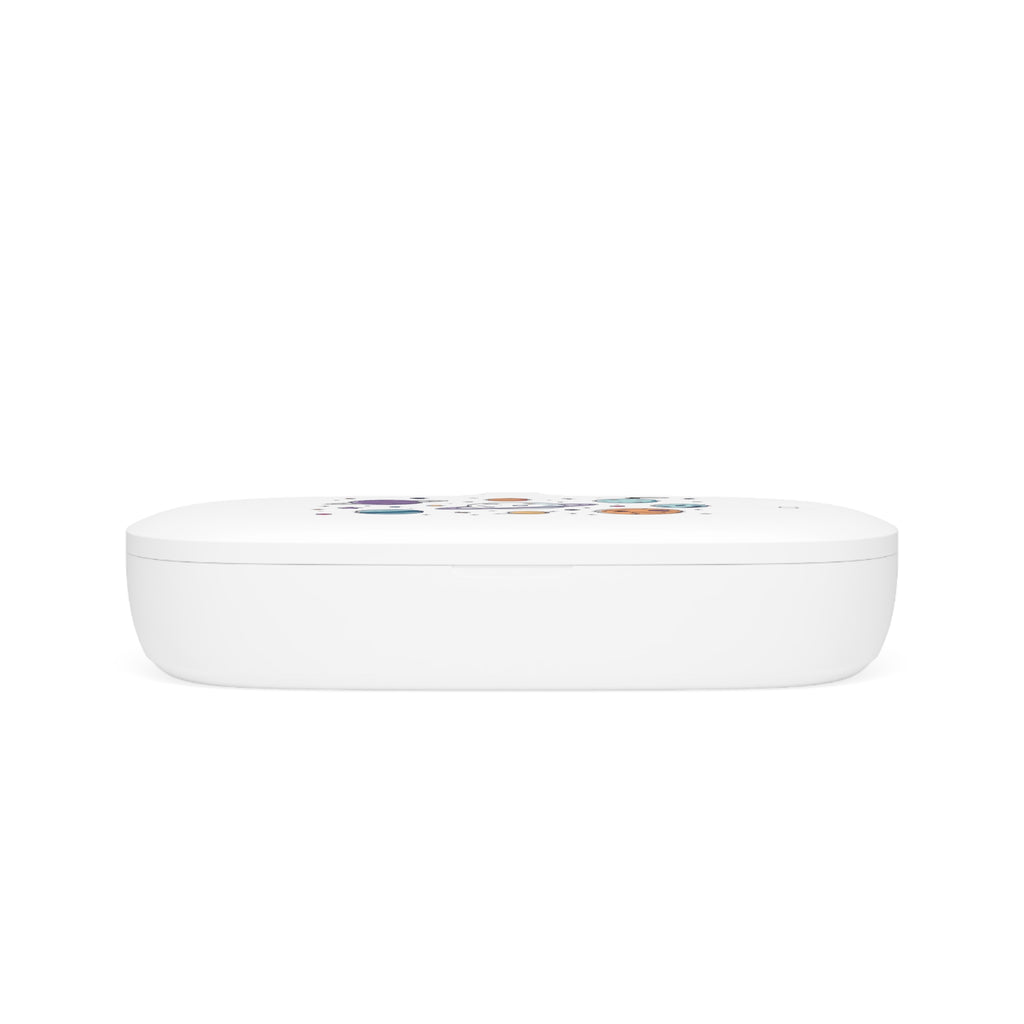 MountainStarGalaxy Space Planet UV Phone Sanitizer & Wireless Charging Pad White One size