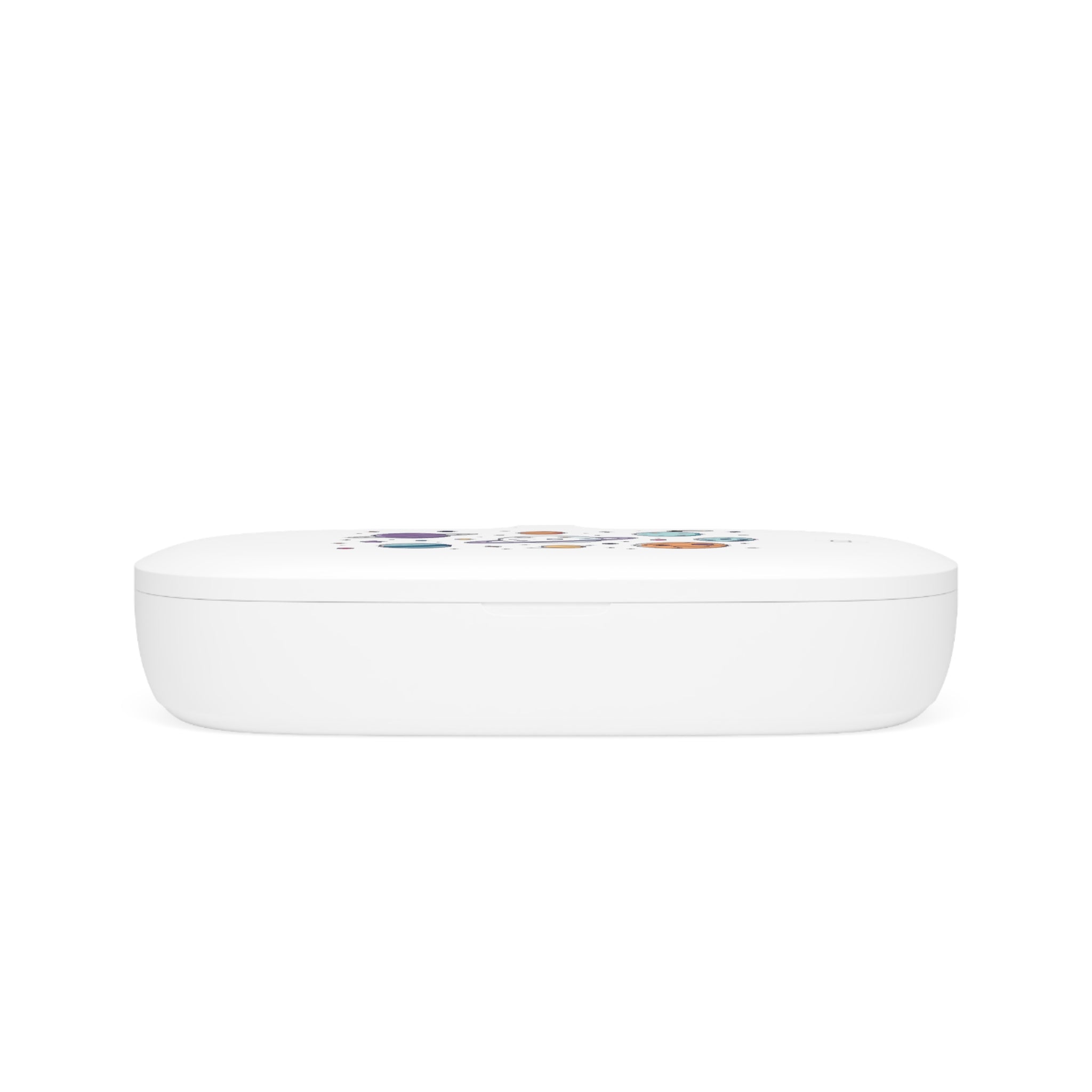 MountainStarGalaxy Space Planet UV Phone Sanitizer & Wireless Charging Pad White One size
