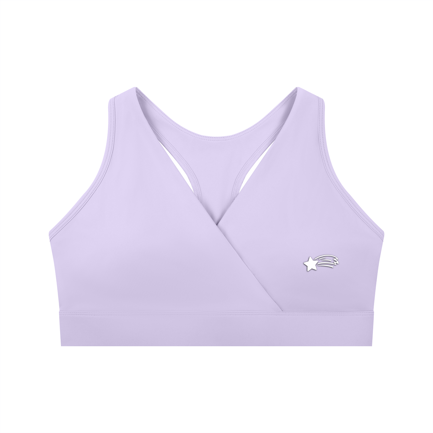 MountainStarGalaxy Women's Crossover V-Neck Sports Bra