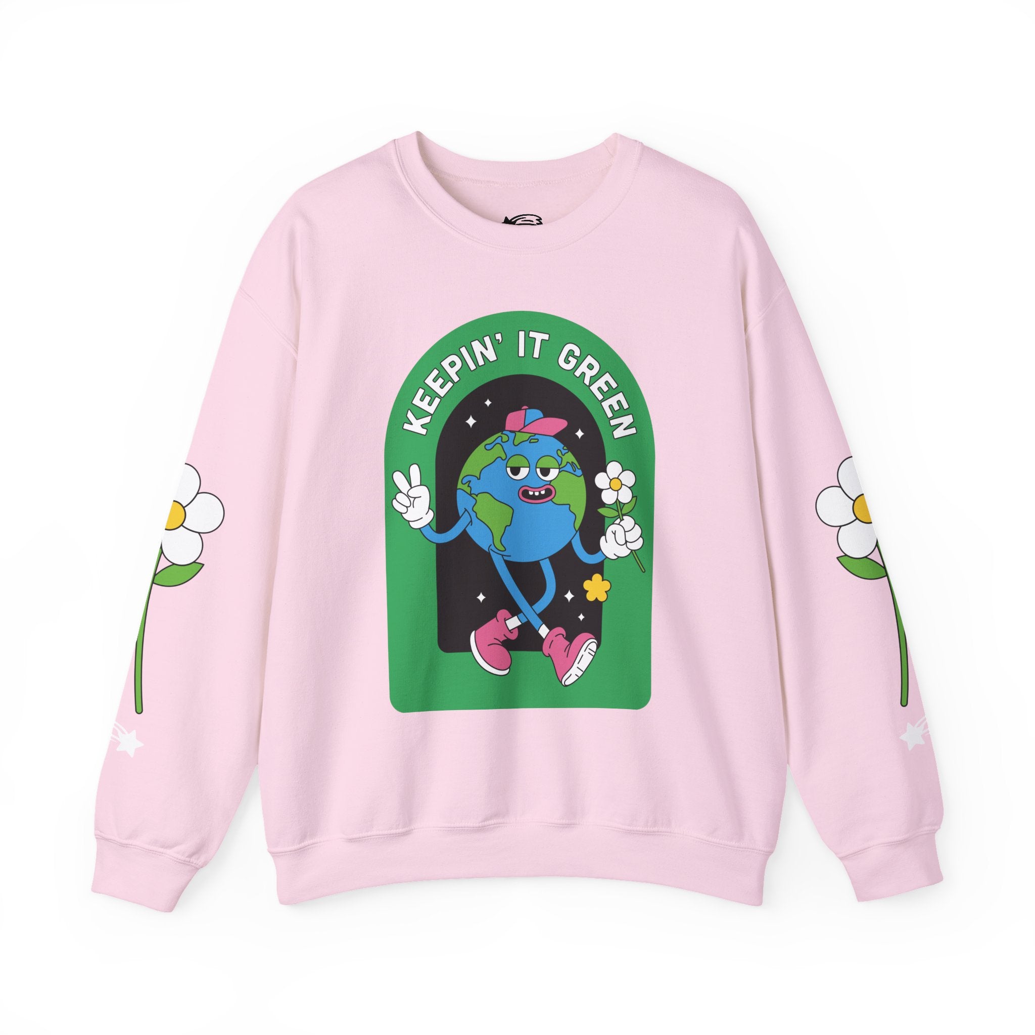 MountainStarGalaxy Unisex Sweatshirt Light Pink