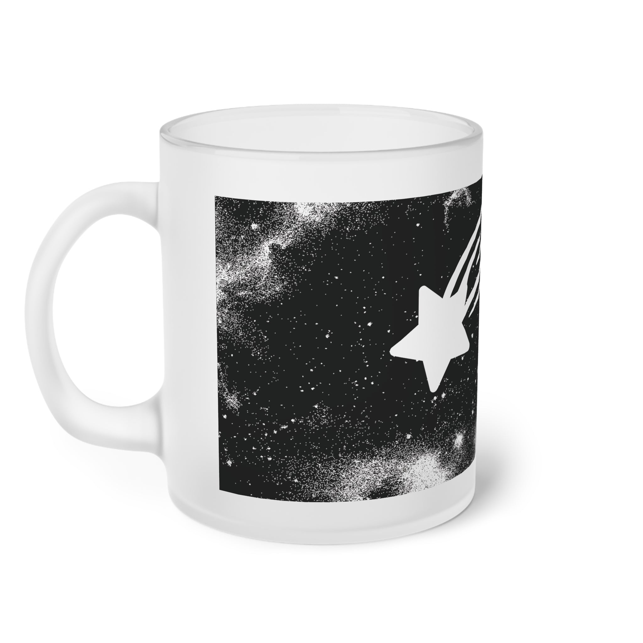 MountainStarGalaxy Frosted Glass Mug 11oz Frosted