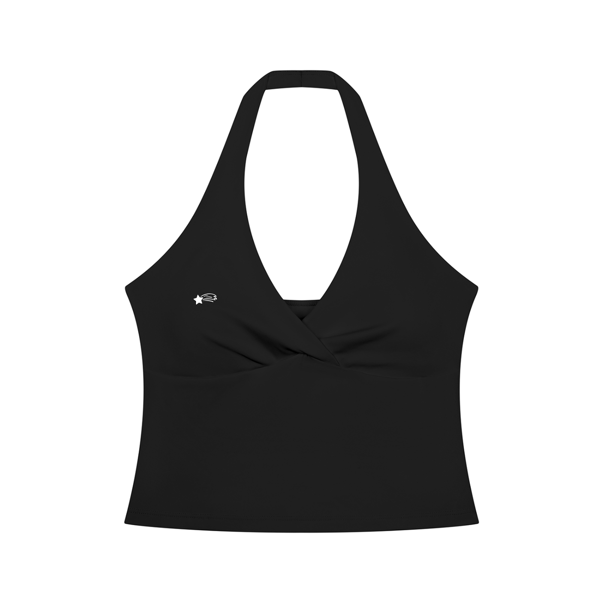 MountainStarGalaxy Women’s Ruched Halter Yoga Tank Top