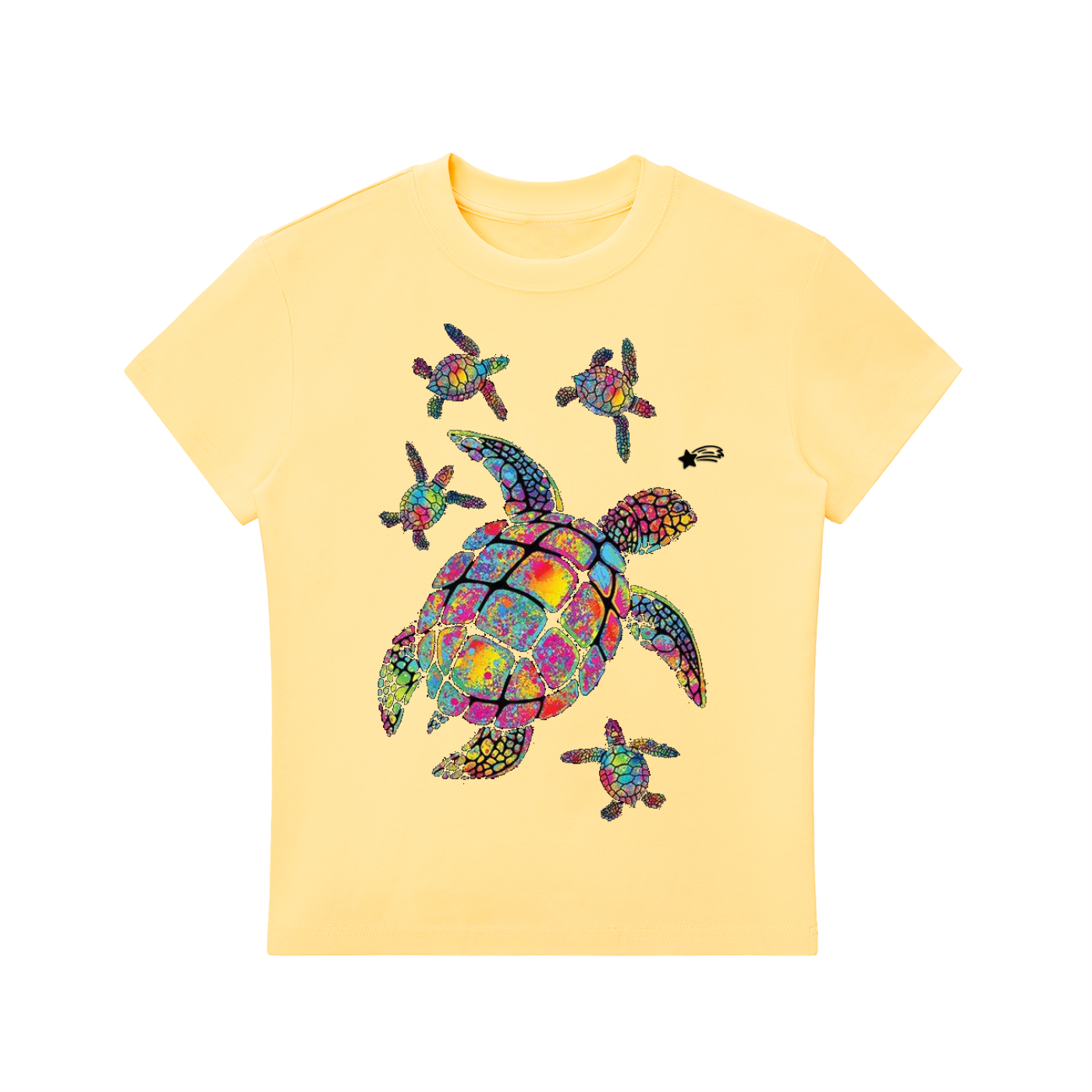 MountainStarGalaxy Women’s Essential Bodycon Crewneck T-Shirt