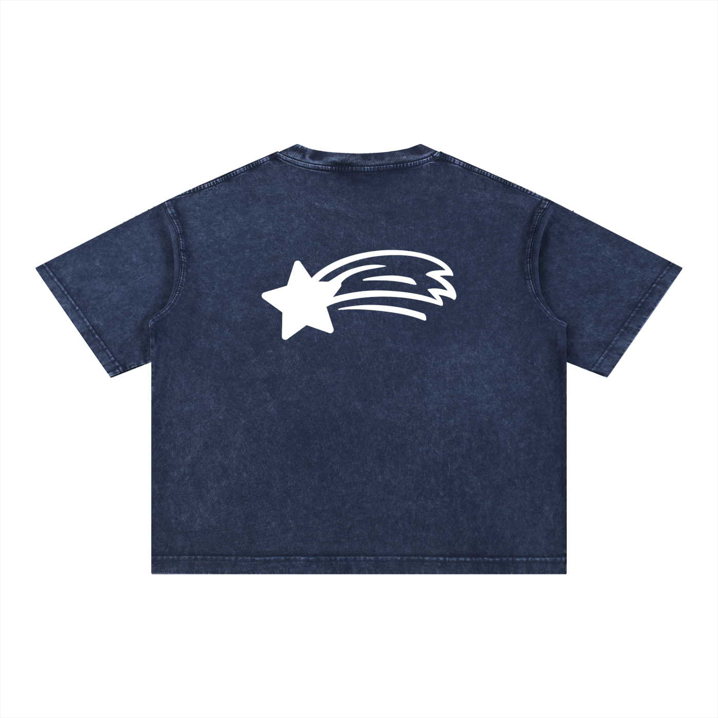 MountainStarGalaxy Mineral Wash Boxy Cotton T-Shirt Pink