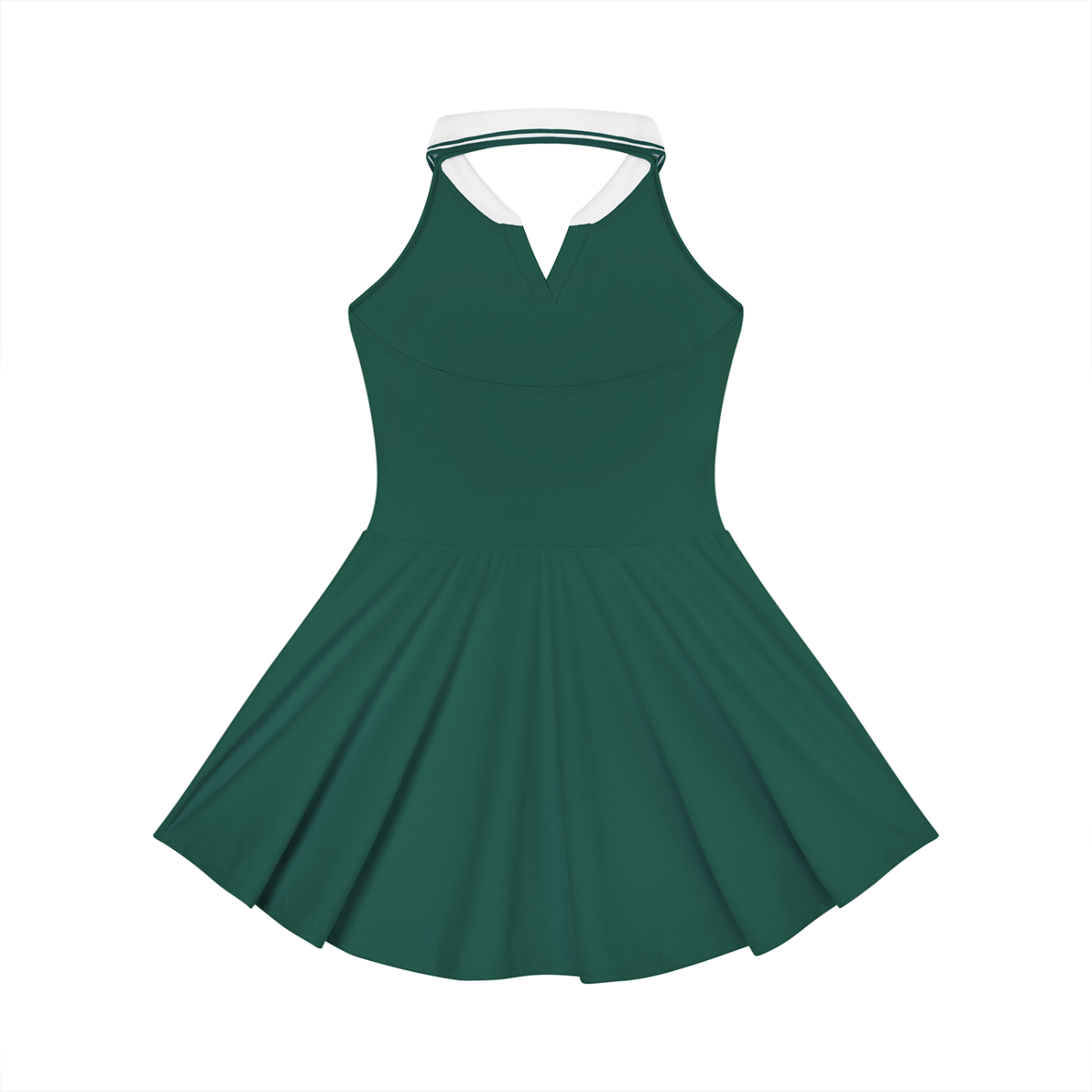 MountainStarGalaxy Women's Collared Halter A-Line Tennis Dress