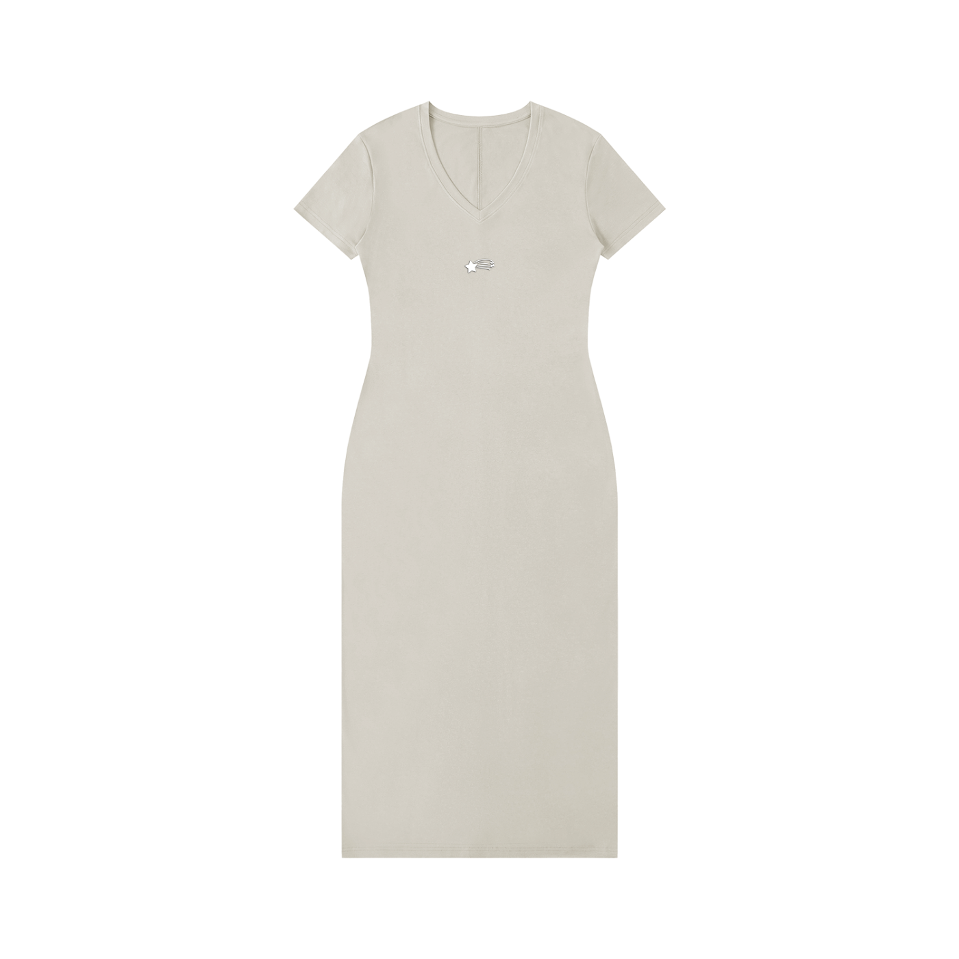 MountainStarGalaxy Women's V-Neck Short Sleeve Maxi Dress