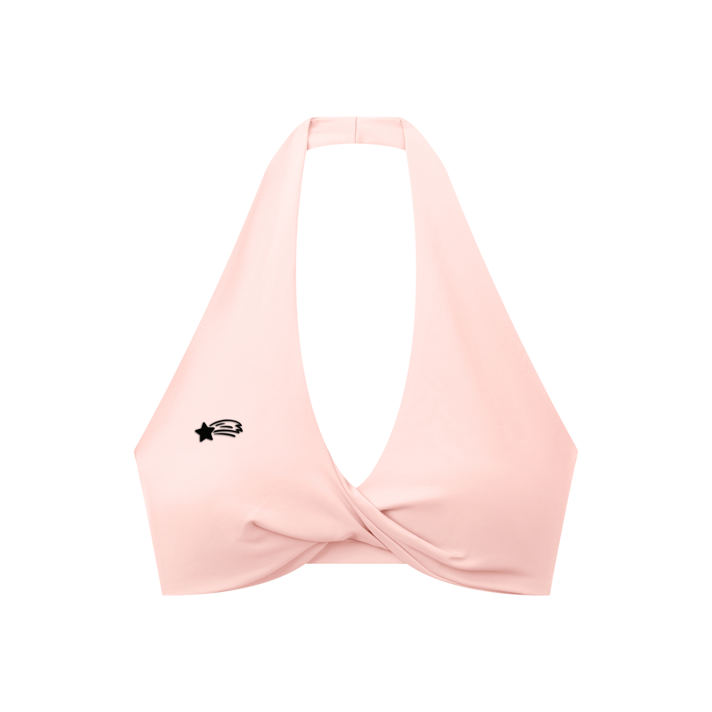 MounyainStarGalaxy Women's Pleated Halter Sports Bra