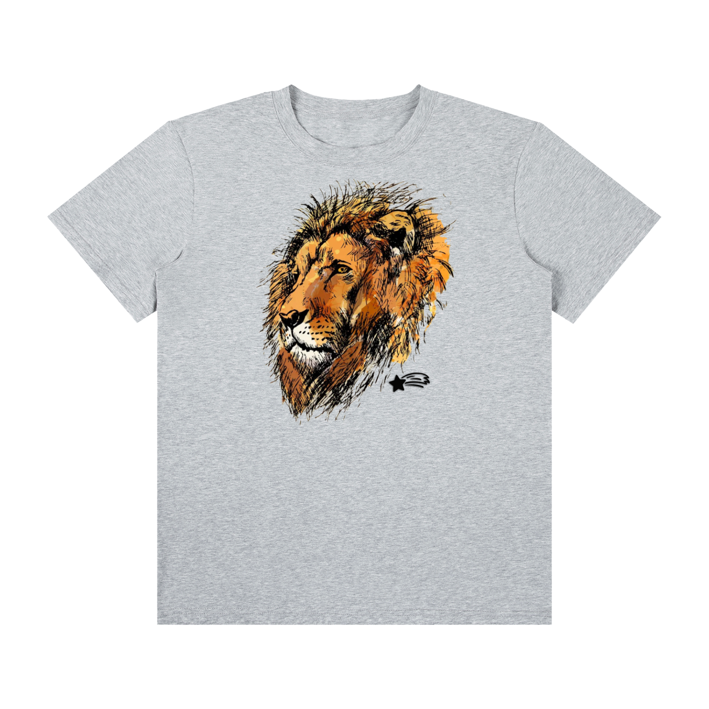 MountainStarGalaxy Unisex Classic Crew Neck Cotton T-Shirt