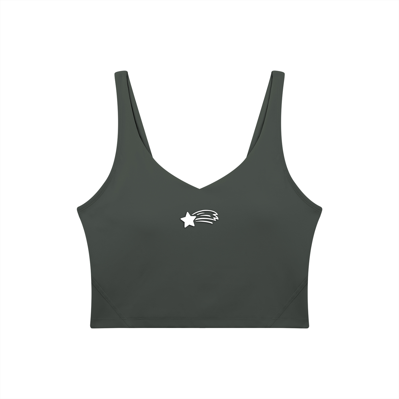 MountainStarGalaxy Women's V-Neck Yoga Sports Bra