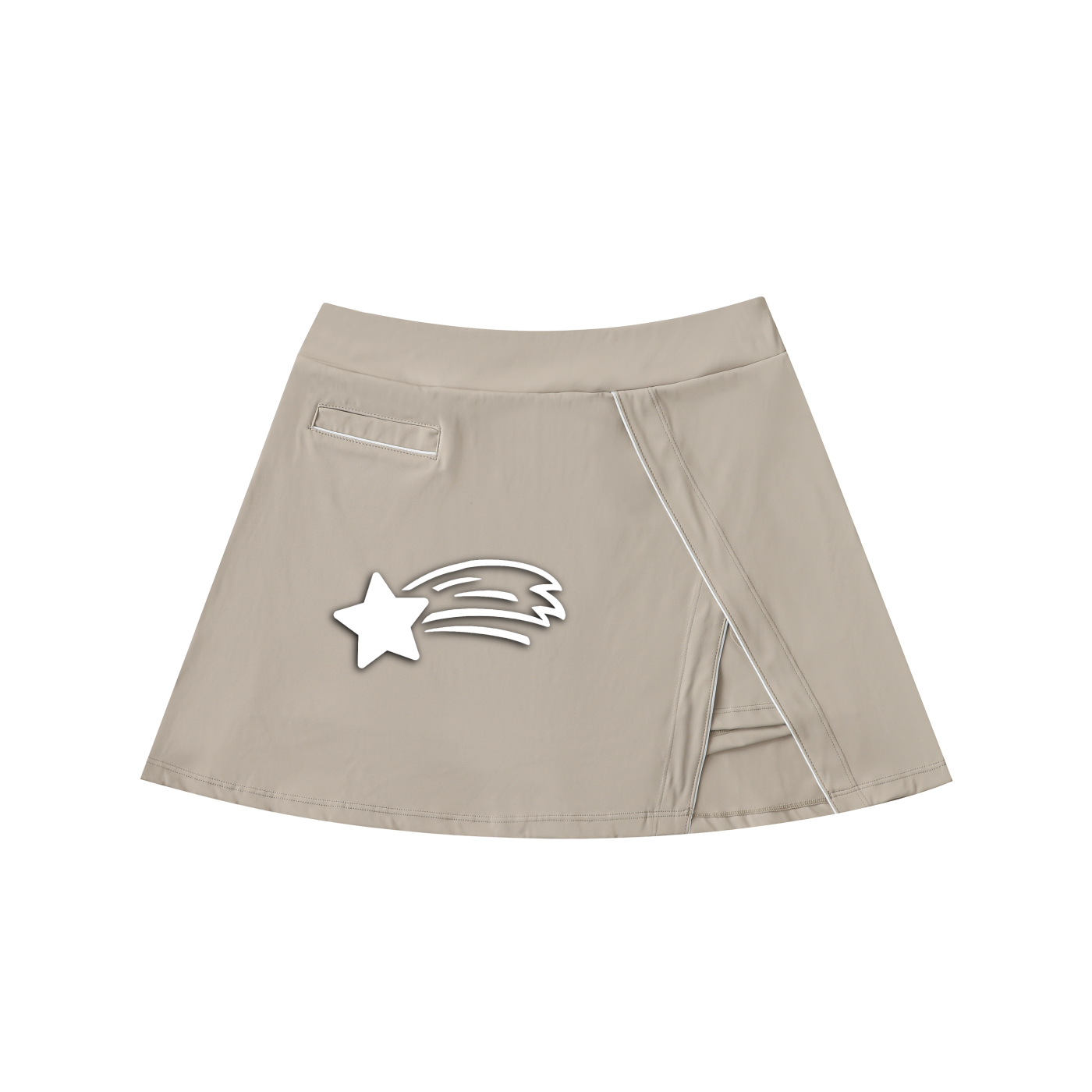 MountainStarGalaxy Women’s High-Waist Pocketed A-Line Skirt