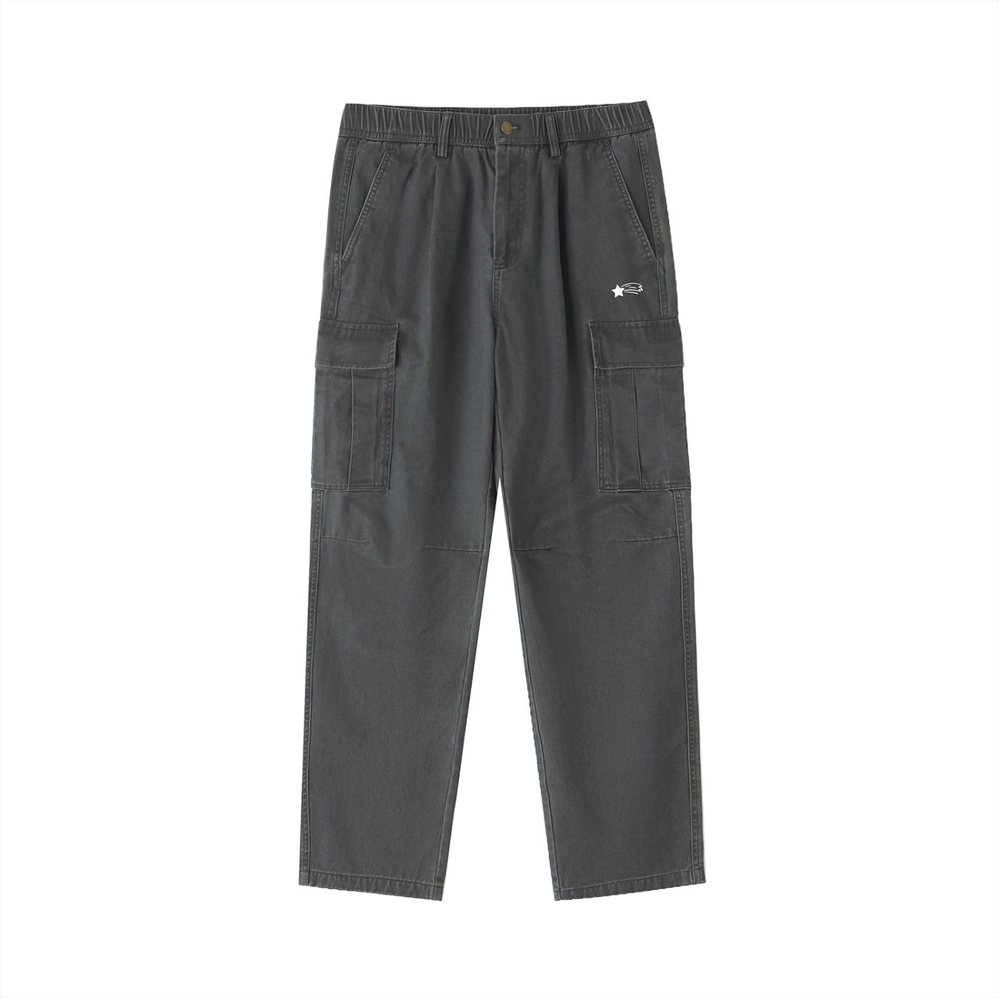 MountainStarGalaxy Men’s Elastic-Waist Cargo Pants