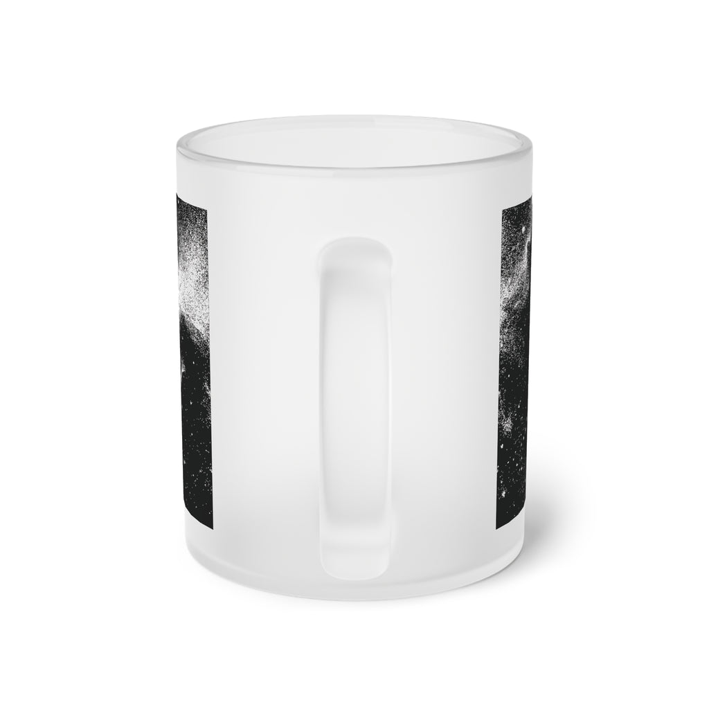 MountainStarGalaxy Frosted Glass Mug 11oz Frosted